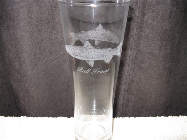 Bull Trout Beer Glass Bull Trout Beer Glass