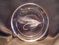 Glass Fly Coasters